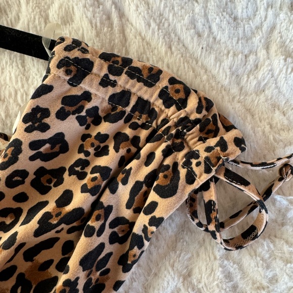 No boundaries, Cheetah Print, Off the Shoulder, Dress - Picture 3 of 6